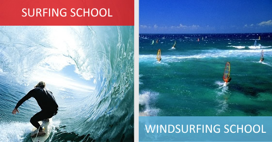 SAILING SCHOOL - WINDSURFING SCHOOL